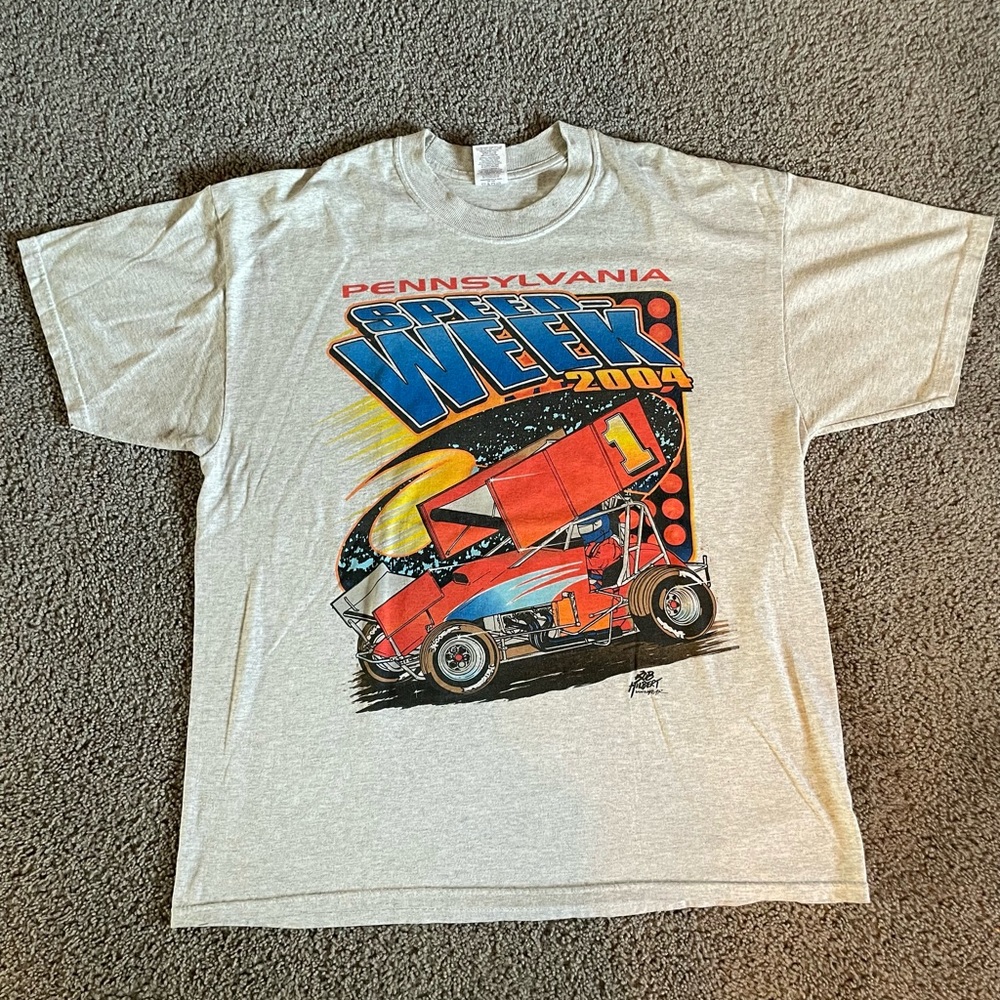 Vintage 2004 Pennsylvania Bike Week Racing Shirt